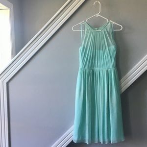 J crew bridesmaid dress (aqua)